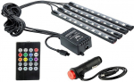 SALONGIVALGUSTID RGB 9 LED-GA 12V 4TK CARMOTION