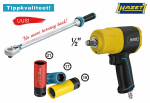 1 / 2" MOMENTV&Otilde;TI 60-320NM + L&Ouml;&Ouml;KMUTRIKEERAJA 9012SPC-2 + VELJEPADRUNID HAZET