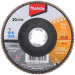 LAMELLKETAS X-LOCK 125MM Z120 METALL. RST. V&Auml;RVILINE METALL MAKITA