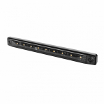 LD998 "GRAPHITE" LED PIKK KOLLANE K&Uuml;LJETULI TUMEDA KLAASIGA 254X24MM 12 / 24V