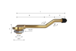 TL-VENTIIL VEOAUTO / HAAGIS TUCA 19. MADAL. NURK 90. AVA=20.5. 2-ASTMELINE. L=94MM (48+21+25)