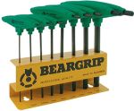 9-OS. T-TORX KEERAJATE KOMPL. T9-T40. MOSIV ERITERAS. ROHELINE 1K PEA BEARGRIP