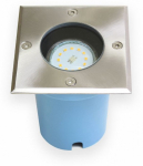 230V P&Otilde;RANDA / TERRASSIVALGUSTI ENTRADA 1 MAX 50W GU10 108X108MM IP65 INOX KOBI