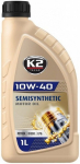K2 TEXAR 10W40 SEMISYNTHETIC XL SL / CF / CF-4 1L (POOLS&Uuml;NT.)