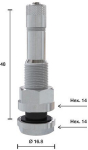 TL-VENTIIL VEOAUTO VALUV. 54MS / V3-22-3. AVA 9.7MM. SIRGE L=48MM. ALCOA VELGEDELE
