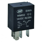 MINIRELEE 12V 35 / 25A 5 JALAGA 1TK M+