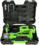 20V AKU OKSASAAG / OKSAL?KUR KOMPLEKT. 0-30MM. HARJAVABA. +2.0AH+ LAADIJA JBM*