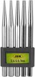 5-OS. K&Auml;RNIKOMPLEKT 3-4-5-6-7MM STEEL45C JBM