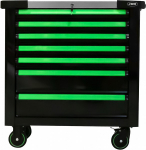 T&Ouml;&Ouml;RIISTAK&Auml;RU XL LAI. INOX. T&Uuml;HI 7 SAHTLIT. PERFO. MUST / ROH JBM