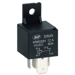 MINIRELEE 12V 80A 4 JALAGA 1TK M+