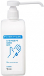CHEMISEPT HAND DES ANTISEPTILINE GEEL K&Auml;TELE (DESO) 500ML / PUMP CHEMI-PHARM