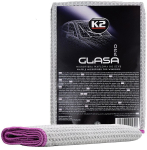 K2 GLASA PRO MIKROFIIBER LAPP KLAASPINDADELE 40X40CM