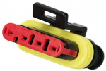 PISTIKUPESA KORPUS SUPERSEAL 4-PIN 10TK M+