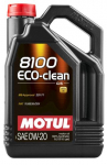 MOTUL 8100 ECO-CLEAN 0W20 5L