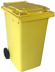 KAANEGA PR&Uuml;GIKONTEINER / PR&Uuml;GIKAST RATASTEL 240L PAKEND. KOLLANE 73.8X58X103CM JNK