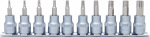 10-OS. TORX OTSIKUTE KOMPL. 3 / 8". T10-T55 KS TOOLS