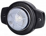 LD358 K&Uuml;LJETULI LED. VALGE 42X57MM &Uuml;MMARGUNE KLAAS 12 / 24V