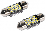 12 / 24V SV8.5-8 FESTOON LED PIRN 2.4W 31MM 6500K CANBUS VALGE BLISTER 2TK VISION