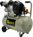 KOLBKOMPRESSOR 50L PAAK. 8BAR. 2.2KW 230V GEKO
