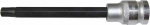 RIBE M5 MULTI-SPLINE BIT WITH SOCKET 1 / 2" DRIVER. LENGTH 140MM. DARK BLACK BIT BODY S2.