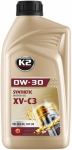 K2 TEXAR 0W30 SYNTHETIC XV-C3 1L (T&Auml;ISS&Uuml;NT.)