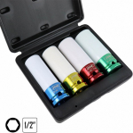4-OS. "HOBBY" &Otilde;HUKESTE VALUVELJEPADRUNITE KOMPL. 1 / 2" (17 / 19 / 21 / 22MM) CR-MO JBM