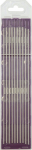10 ELECTRODES - TUNGSTEN E3 &Oslash;3.2 - PURPLE (AC / DC - ALUMINIUM / STEEL