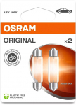 12V SV8.5-8 PIRN 10W 41MM ORIGINAL BLISTER 2TK OSRAM