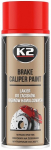 K2 BRAKE CALIPER PAINT +260&deg;C KUUMAKINDEL V&Auml;RV PUNANE 400ML / AE