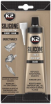 K2 SILICONE BLACK SILIKOONHERMEETIK MUST +350&deg;C 85G / TUUB