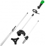 20V AKUTRIMMER / OKSASAAG / HEKIK&Auml;&Auml;RID 4-IN-1. HARJAVABA. +2.0AH AKU JBM