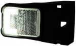 LD2732 K&Uuml;LJETULI LED 12 / 24V VALGE 60X46MM ESI GABARIIT