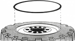O-R&Otilde;NGAS 25" 7.9MM (3 / 16") HALOR-25-TMS. 1 TK