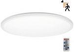 230V LED PLAFOON / VALGUSTI NIVERA ANDUR+ PULT VALGE 32W 3CCT IP54 KOBI