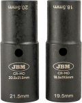 4-OS. FORD VALUVELJE PADRUNID 18.5MM / 19.5MM / 20.5MM / 21.5MM. 1 / 2" CR-MO JBM