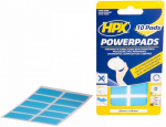 KAHEPOOLNE TEIP / PADI 20X40MM POWERPADS 10TK HPX