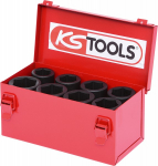 8-OS. 3 / 4" PIKKADE L&Ouml;&Ouml;KPADRUNITE KOMPLEKT 24-36MM KS TOOLS