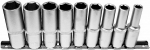 9-OS. PIKKADE PADRUNITE KOMPLEKT 1 / 2" 10-24MM 6-PT TRIUMF