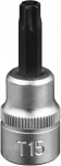 3 / 8" PADRUNOTSIK TORX TX T15. SATIN CR-VAN. RIPUTUSPAKEND JBM