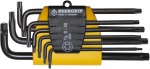 9-OS. L-TORXV&Otilde;TMETE KOMPL. T8-T40 BEARGRIP