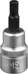3 / 8" PADRUNOTSIK 12-T&Auml;HIK XZN M5. SATIN CR-VAN. RIPUTUSPAKEND JBM