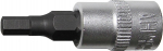 1 / 4" PADRUNOTSIK KUUSKANT 10MM TRIUMF
