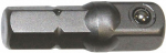 1 / 4" KUUSKANT - 1 / 4" NELIKANT ADAPTER PADRUNITELE 30MM PIKK TRIUMF