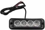 STROBO VILKUR KOLLANE 4-LED 12 / 24V R65 R10 120X45MM