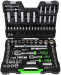 108-OS. T&Ouml;&Ouml;RIISTAKOMPLEKT PAD 1 / 4"+1 / 2"+TORX. SATIN. "MODULEBOX" JBM