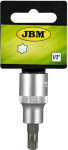 T30 TORX PADRUNOTSIK 1 / 2". SATIN CR-VAN. RIPUTIGA JBM