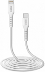 LAADIMISJUHE 2.0M LIGHTNING / APPLE - USB-C VALGE SBS