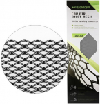 ALUMIINIUMV&Otilde;RK 33X100CM AVAGA 7X12MM MUST CARMOTION