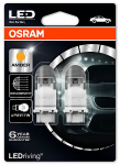 12V W2.5X16Q LED PIRN 2W P27 / 7W KOLLANE PREMIUM BLISTER 2TK OSRAM