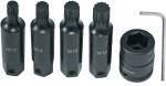 6-OS. 3 / 4" PIKKADE 12-T&Auml;HIK L&Ouml;&Ouml;KOTSIKUTE KOMPL. M12 / M14 / M16 / M18 TRIUMF